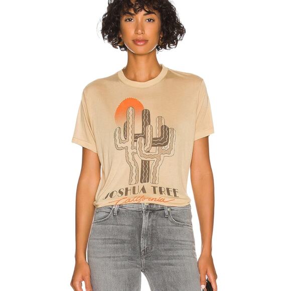 Junk Food Joshua Tree California Graphic Tee Small New Boho Desert Retro Relaxed - Picture 6 of 6